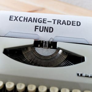ETF exchange traded fund - börshandlade fonder
